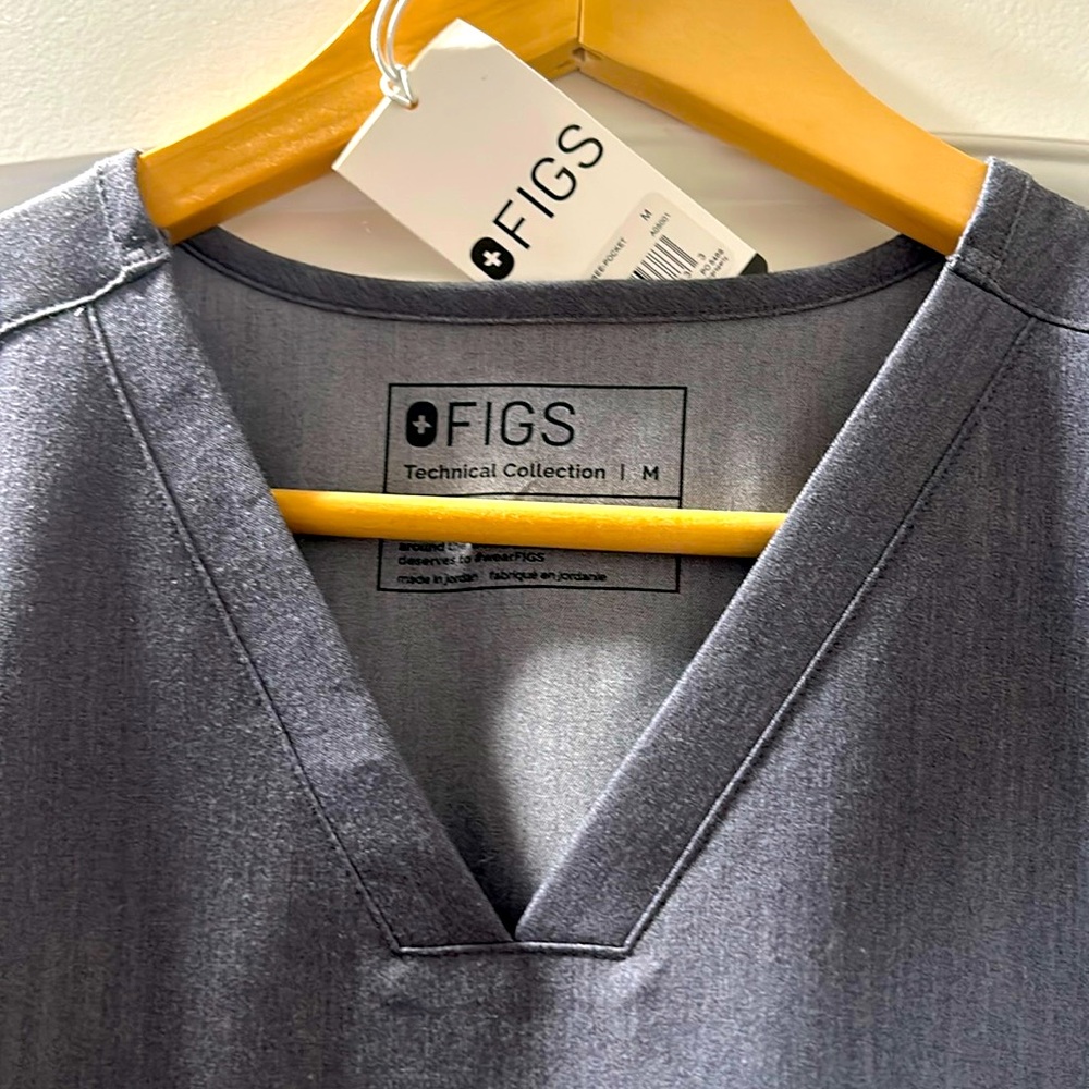 Figs Scrub Top Medium